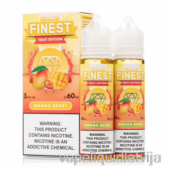 Mango Berry - Finest Augļu Izdevums - 120ml 0mg Vape šķidrums